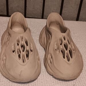 Kids Beige Slip-On Shoes